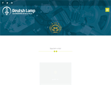 Tablet Screenshot of deutshlamp.com.br